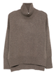 Lisa Yang Heidi Cashmere Turtle-Neck Sweater
