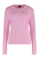 Polo Ralph Lauren Cotton Cable Knit Crew Neck Jumper