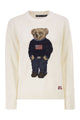 Polo Ralph Lauren Polo Bear Linen And Cotton Blend Jumper