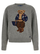 Polo Ralph Lauren 'Polo Bear' Intarsia Sweater