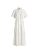Polo Ralph Lauren Woven Short Sleeves Midi Shirt Dress