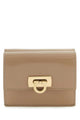 Ferragamo Beige Leather Wallet