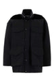 Sacai Black Grosgrain Oversize Jacket