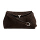 Toteme T-Lock Clutch - - Leather - Brown