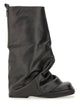 The Attico Robin Combat Ankle Boots - - Leather - Black