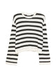Soft Goat Horizontal Stripe Top