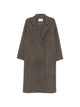 Soft Goat Wool Double-Breasted Coat