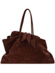 The Attico La Passeggiata Medium Bag Light Chocolate