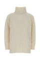 Max Mara White Cashmere Aceti Sweater