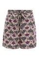 S Max Mara Metello - Printed Silk Fluid Short Trousers