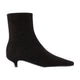 Toteme Slim Ankle Boots - - Leather - Black