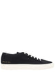 Common Projects Black Cotton Sneakers