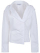 The Attico Asymmetric Shirt