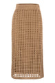 Max Mara Mesh Cotton Skirt