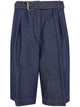 Dries Van Noten "Peaches" Bis Shorts Denim