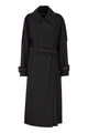 Max Mara Sportmax Spxgocce - Long Trench Coat In Water-Repellent Twill