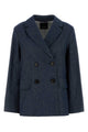 Max Mara S Stretch Denim Nero Blazer