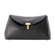 Toteme Mini T-Lock Clutch - - Leather - Black