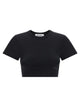The Attico Bustier Crop T-Shirt