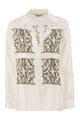 Max Mara Nude & Neutrals Mxm Print Shirt Filter
