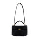 Toteme Box Top Handle Purse - - Leather - Black