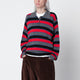 Cordera Oversized Multicolour Striped Cotton Polo Shirt