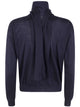 Nuur Scarf V Neck Sweater