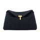 Toteme Mini T-Lock Rope Clutch - - Canvas - Black