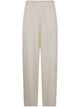Toteme "Monogram Silk" Pijama Bottoms Trousers
