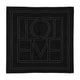 Toteme Embroidered Monogram Scarf - - Silk - Black