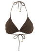 Jacquemus 'Le Haut De Plage Triangle' Bikini Top