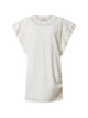 Isabel Marant Grey Cotton Laser-Cut Details Top