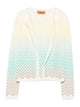 Missoni Blue Cotton Viscose Cardigan
