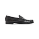 Prada Black Leather Loafers