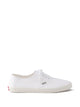 Prada White Canvas Sneakers