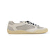 Prada Beige Leather And Mesh Speedrock Sneakers