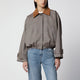 Róhe Brown Prince Of Wales Wool Jacket