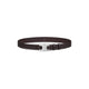 Celine Espresso Brown Calf Leather Large 30 Mm Belt