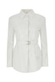 Valentino Garavani White Poplin Overcoat
