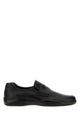 Prada Black Leather Toblach Loafers