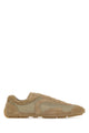 Prada Cappuccino Suede And Mesh Montecarlo Re-Edition 2005 Sneakers