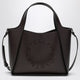 Stella Mccartney Chocolate Vegan Leather Shoulder Tote Bag
