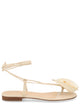 Magda Butrym Sandal With Silk Flower