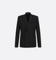 Dior Homme Black Wool Mohair Jacket