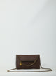 Stella Mccartney Mahogany Falabella Chain Wallet