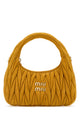 Miu Miu Small Wander Matelassé Suede Bag