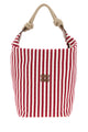 Miu Miu Embroidered Canvas Bucket Bag