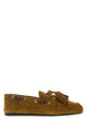 Miu Miu Khaki Suede Loafers