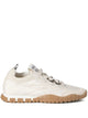Miu Miu Tyre Ivory Leather Sneakers