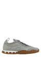 Miu Miu Grey Re-Nylon And Suede Sneakers